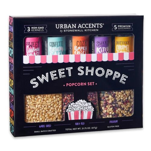 Urban Accents Movie Night Sweet Shoppe Gift Set Collection-Popcorn Seasoning ...