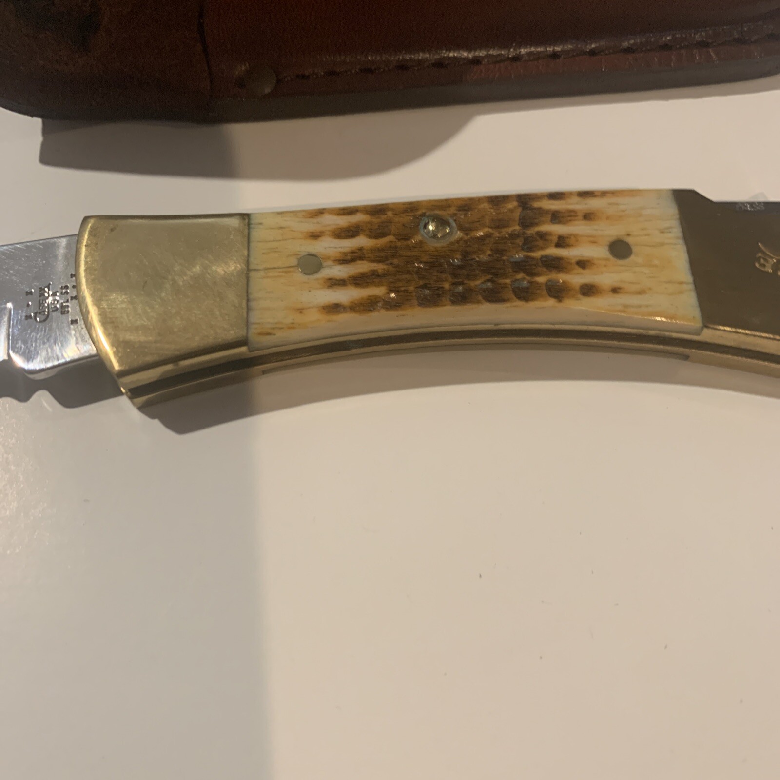 CASE HUNTING HERITAGE COLLECTION 59L SS Large Folding Hunter Knife