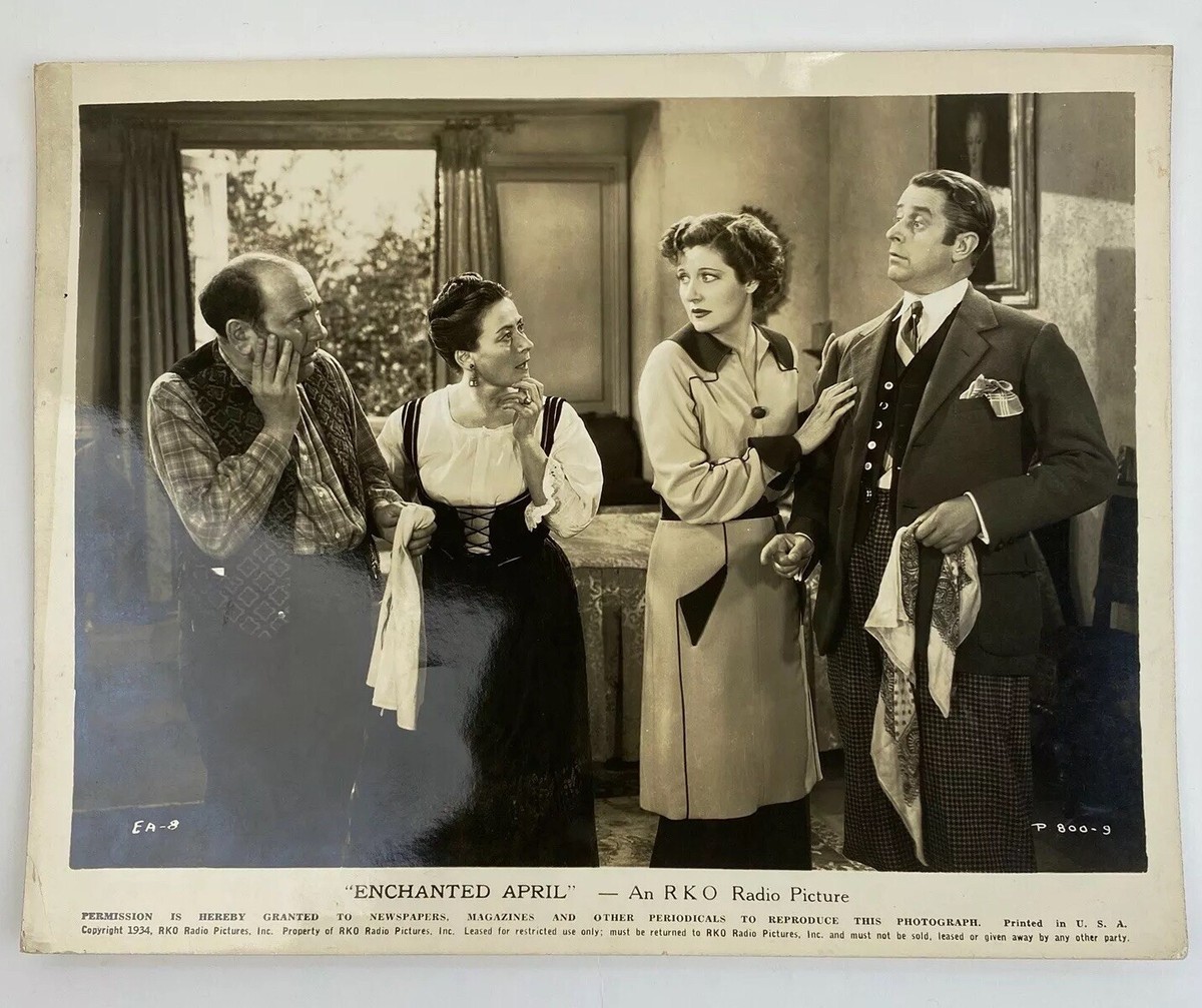 Vintage Photo Movie Still Enchanted April 1935 Ann Harding Frank 