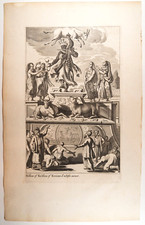 Antique Print-India - Krissna  Krishna Religion Deity Ogilby-Hollar-1673