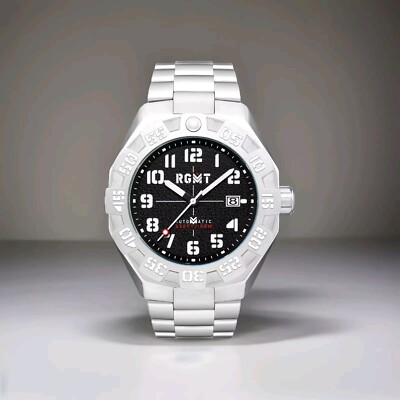 RGMT Field Master LIMITED ISSUE Men's Automatic Watch Black Dial RG803211 $650