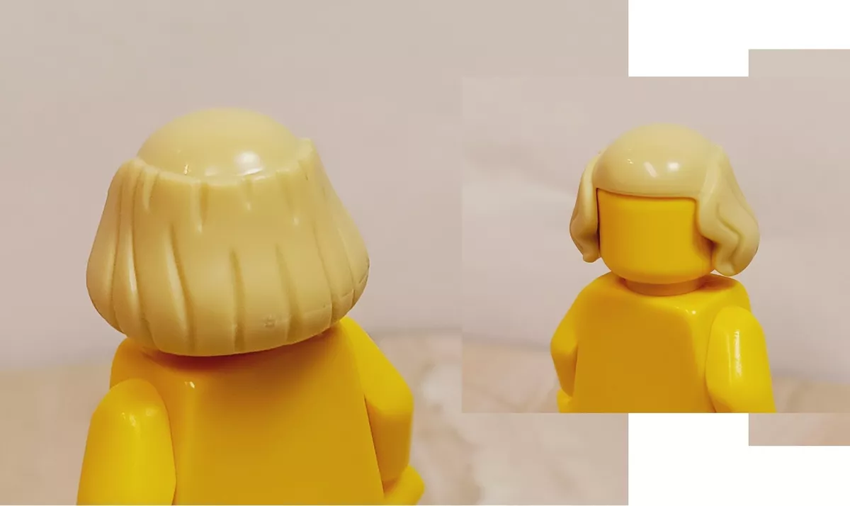 Lego bald hair hot sale