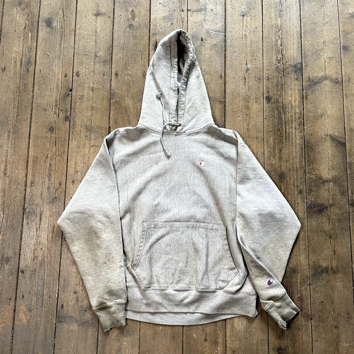 Silver grey shop champion hoodie