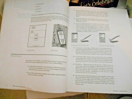 Lot Print Artist Windows CD Edition Gold Sierra Home Software HP Idea Kit - Picture 7 of 12