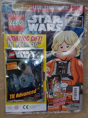 LEGO MAGAZINE #22 LEGO SET TOY GIFT TIE ADVANCED STAR WARS MINT UK  EDITION 22 UK