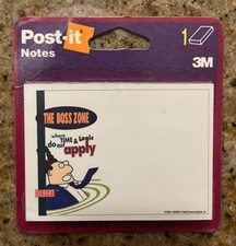 Vintage Dilbert Comic 1996 3M Post-it Notes