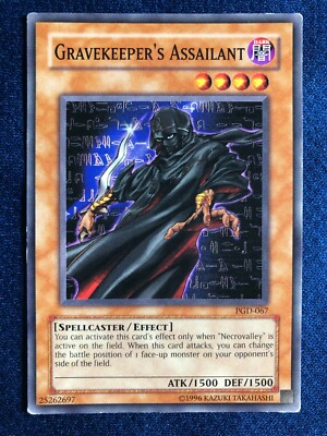 Yu-Gi-Oh! TCG Gravekeeper's Assailant Pharaonic Guardian PGD-067 Unlimited 