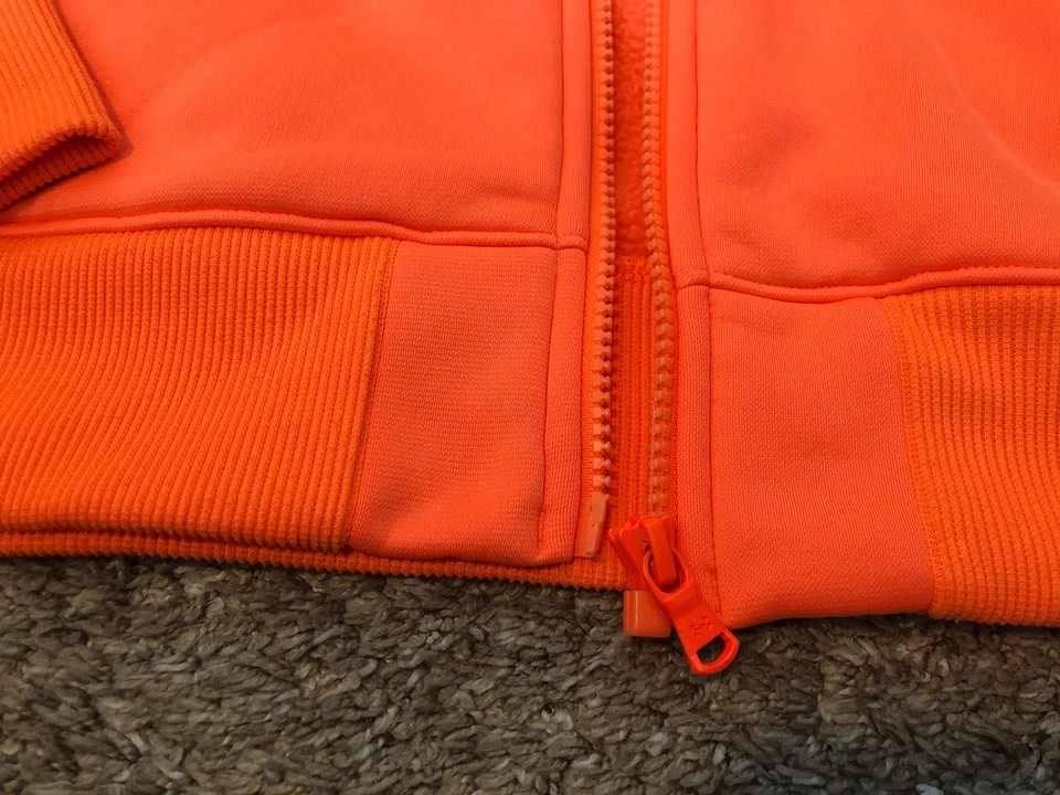 UNDER ARMOUR Storm NARANJA BRILLANTE Sudadera con Capucha Mediana Caza Pesca Cremallera Rota Foto 2 de 4