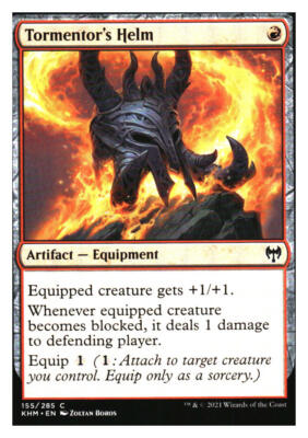 Tormentor's Helm Kaldheim MTG - NM+