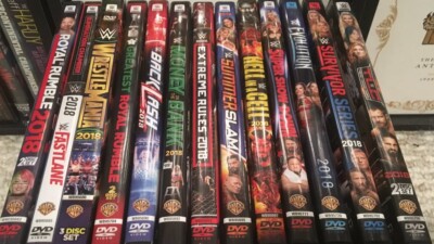 Various WWE 2018 PPV Wrestling DVD | WWF FREEPOST | eBay UK