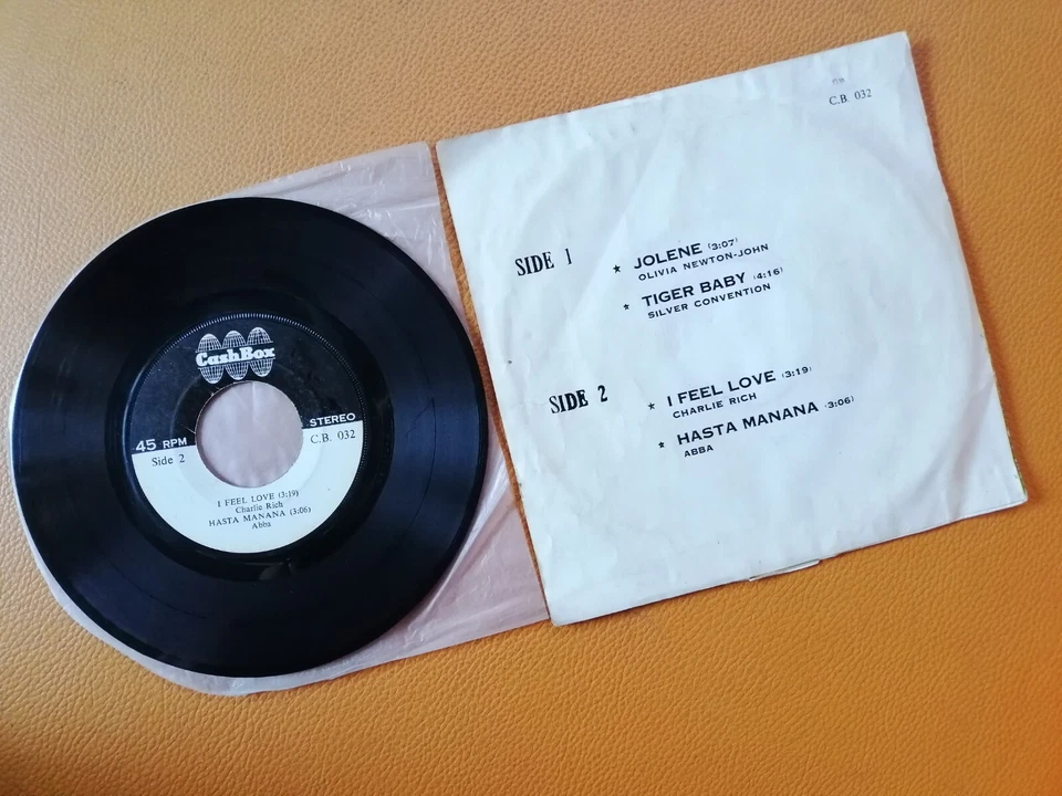 OLIVIA NEWTON-JOHN [ JOLENE ] + ABBA VINTAGE 7" EP RECORDS THAILAND EDITION - Image 2 of 3