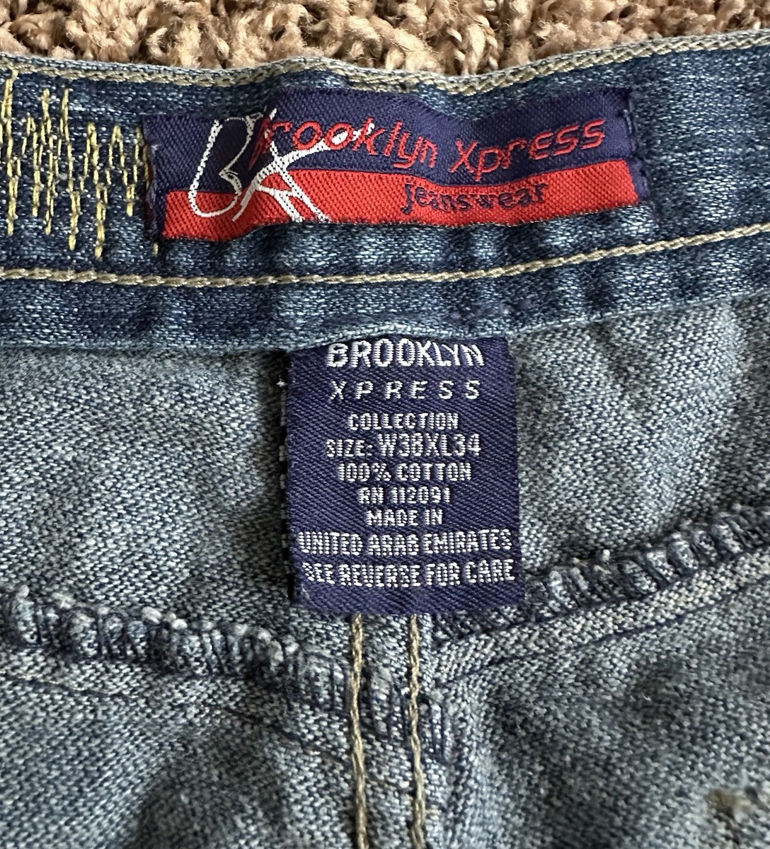 BROOKLYN XPRESS ペインター バギーデニムパンツ W36 y2k BROOKLYN