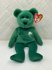 Ty Beanie Baby - ERIN the Irish Bear 8.5 " NEW MWMT Plush Stuffed Animal Toy