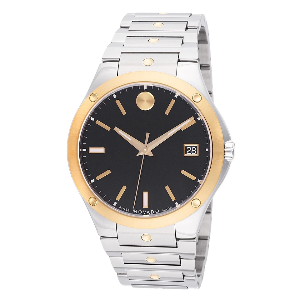 Movado 0607596 Men's SE Black Dial Quartz Watch