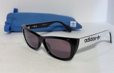 Adidas Original OR0027 Shiny black 55/13/140 WOMAN Sunglasses New