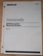 CATERPILLAR 307B EXCAVATOR ELECTRICAL SYSTEMS SCHEMATIC DIAGRAM