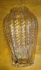 Tiffany & Co Optic Crystal Swirl 13 Inch Vase...