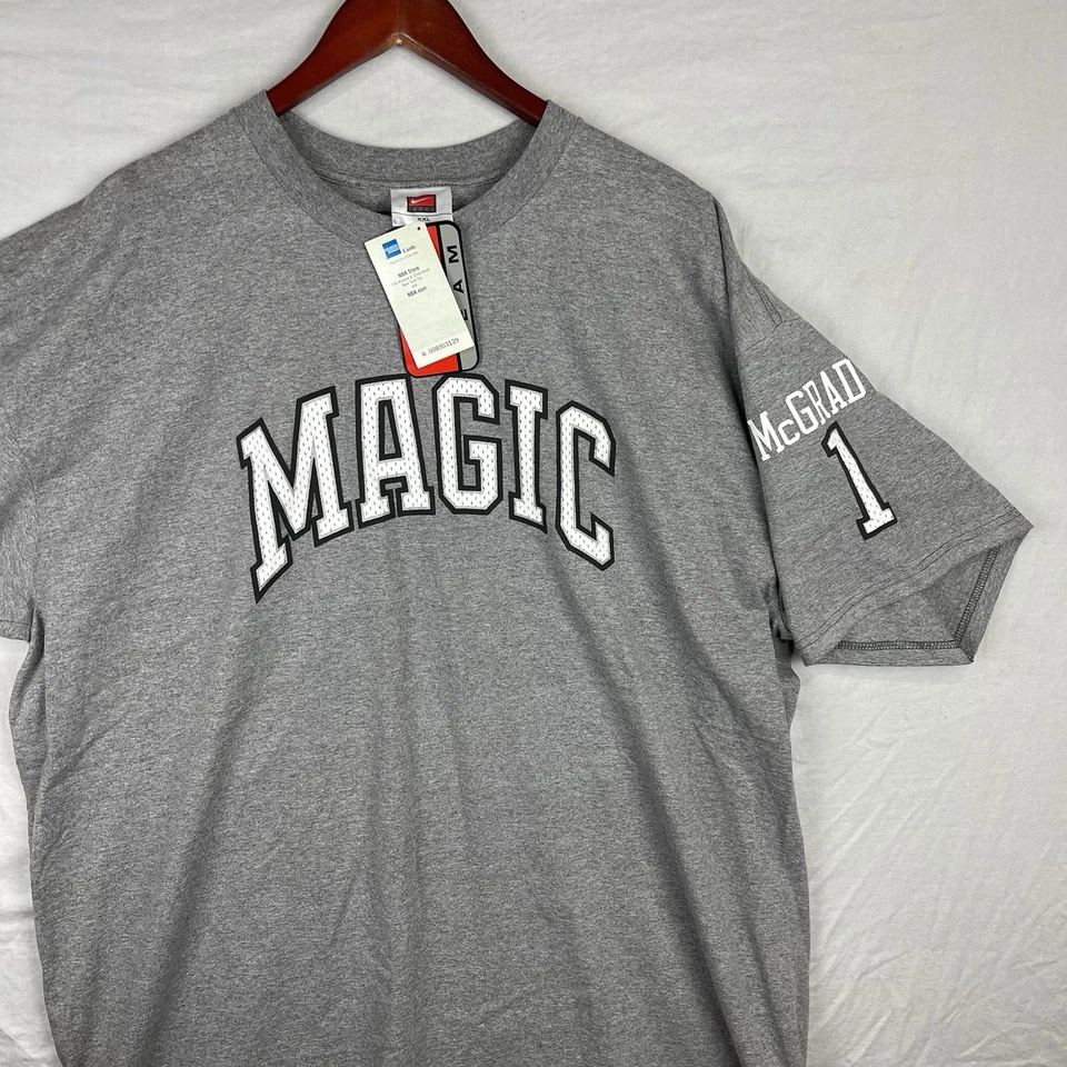 Camisa Tracy McGrady Hombres 2XL XXL Nike Orlando Magic NBA Baloncesto De Colección Y2K Foto 3 de 4