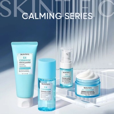 SKINTIFIC - 5X Ceramide Set 4pcs | Cleanser, Toner, Serum