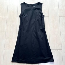 D&G / Sleeveless Dress / Good Condition / Cotton 98% Black 84cm Length