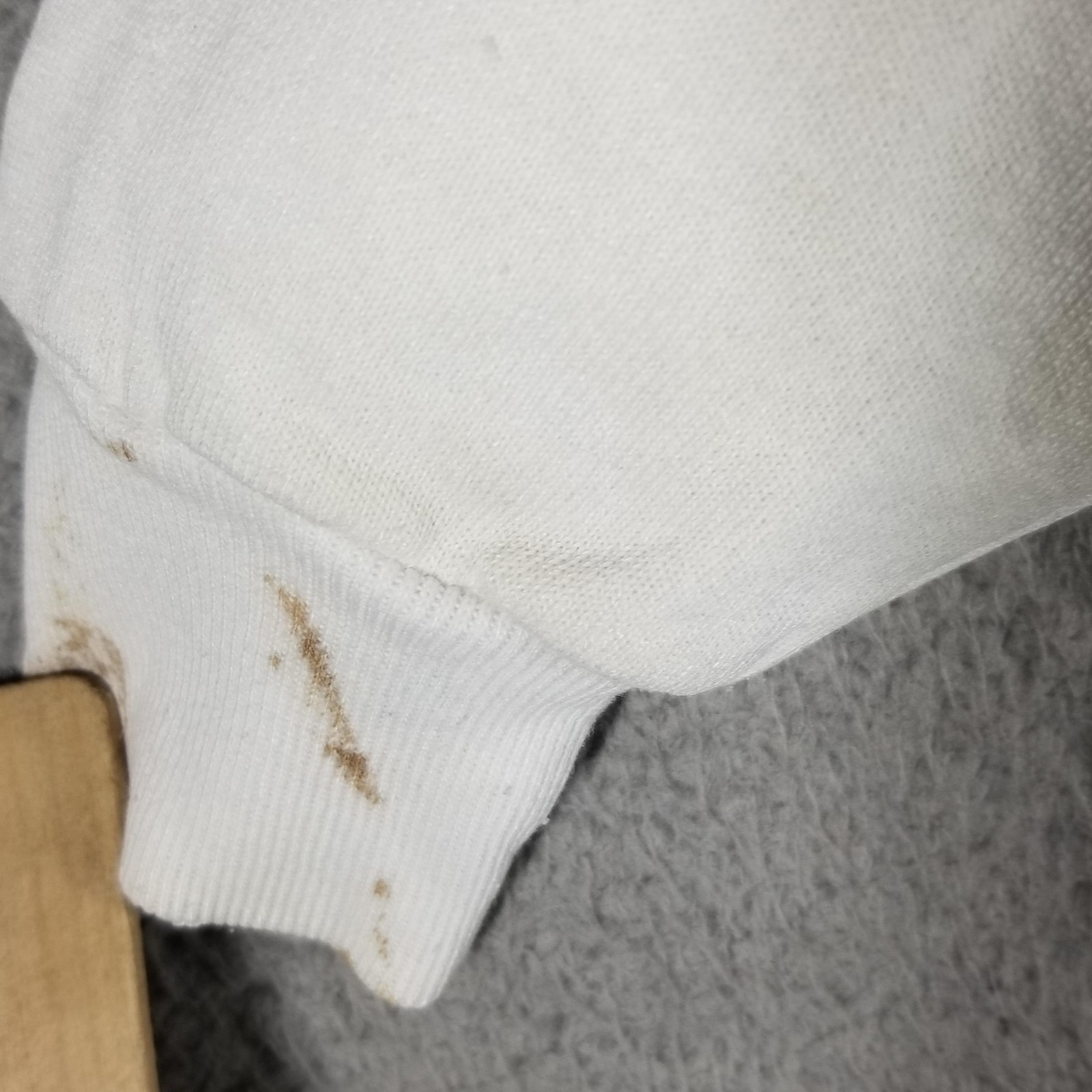 Vintage Beverly Hills Rodeo Drive Sweatshirt Mens Medium White Crewneck 90s USA