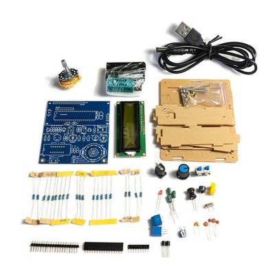 LCD Digital Display Inductance Capacitance Meter Frequency Tester DIY Kit