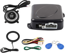 12v Car Alarm Security System Universal Car Alarm System Engine Push Button Sta