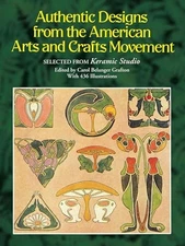 Authentic Designs from the American Arts and Crafts Movement (Dover - ACCEPTABLE