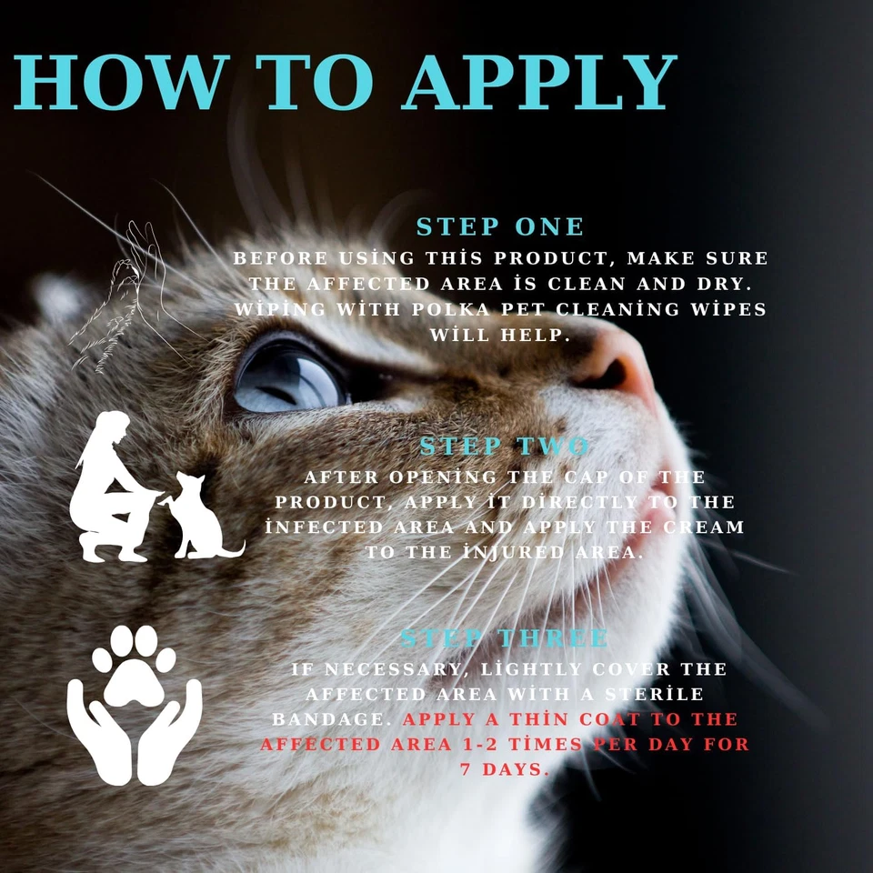 Terramypol Eye Ointment for Cats and Dogs, Horses, Birds, Sheep 3.5G/0.125Oz - P - Image 2 of 4