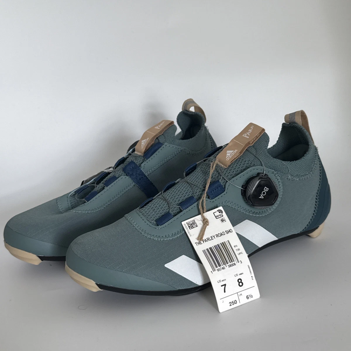 Parley x adidas The Road BOA Hazy Emerald for Sale  display picture 3