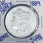 1889 MORGAN SILVER DOLLAR AUTHENTIC HI GRADE U.S. MINT COIN FREE SHIPPING 5498