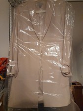 New Coat Size Small H&M POCKETS  COLLAR AND BELT LINED