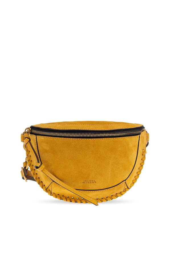 ISABEL MARANT Yellow Suede Leather Shoulder Bag New And Authentic