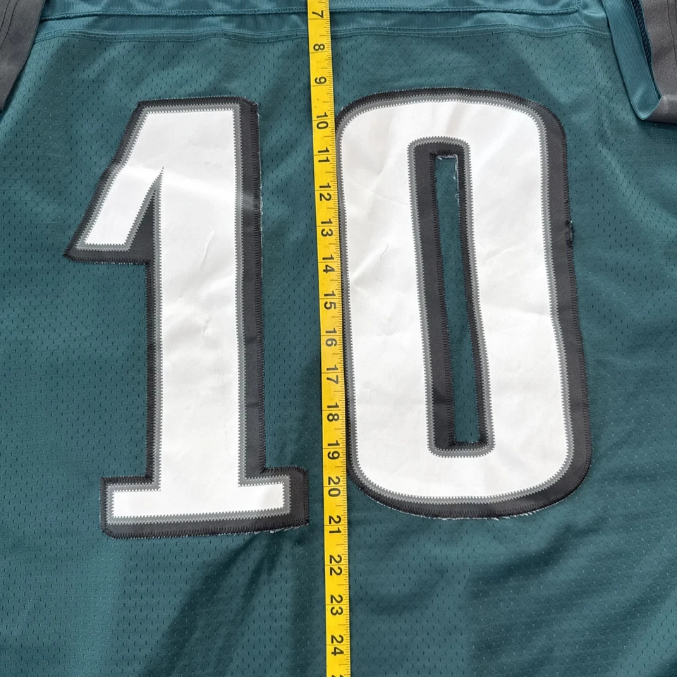 CAMISETA DE DESEAN JACKSON #10 PHILADELPHIA EAGLES VERDE REEBOK NFL PREMIER ENVÍO GRATUITO Foto 4 de 4