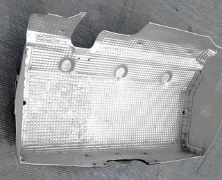Lotus Europa 2006 exhaust heat shield assembly B124S0013F