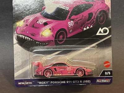 ホットウィール ROXY PORSHE 911 GT3 R Hot Wheels Premium Roxy Porsche Race Day 911 GT3 R Pink Chase 0/5