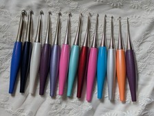 Furls Odyssey crochet hooks set, silver, multiple colors and sizes, discontinued