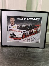Joey Logano Signed NASCAR #22 Discount Tire Hero Card Framed Photos