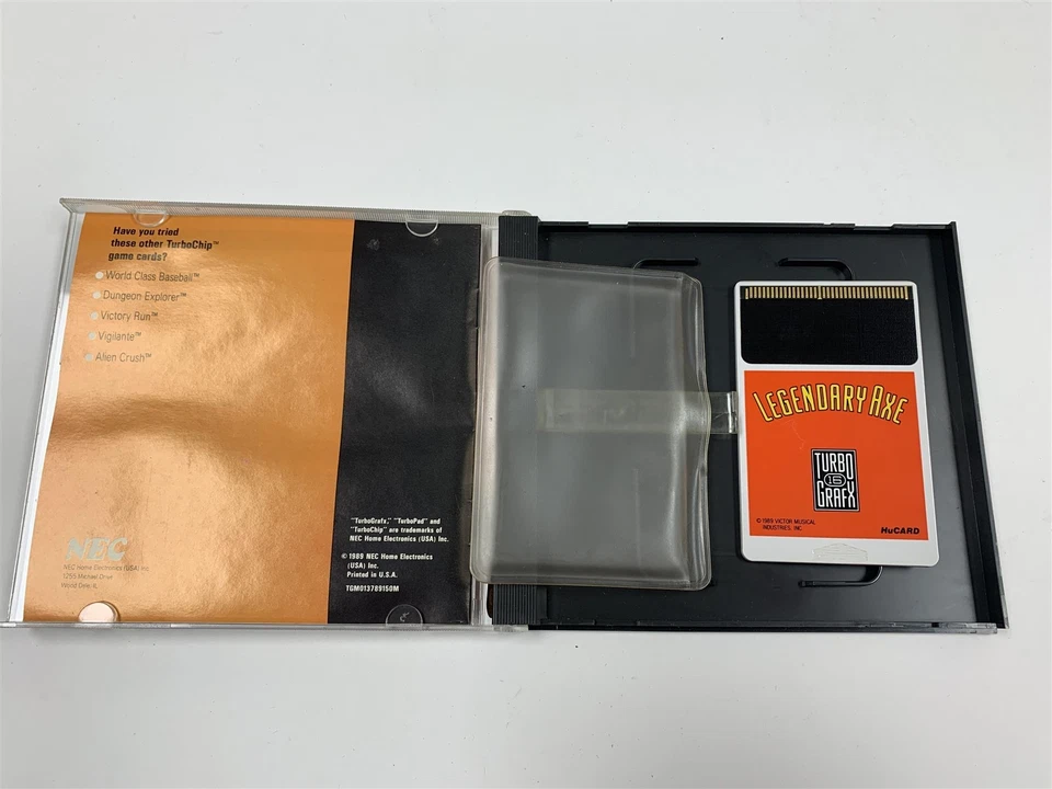 Legendary Axe - TurboGrafx-16 (PC Engine) HuCard with Case - Image 4 of 4
