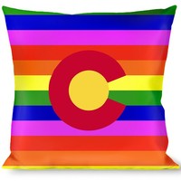 Pillow - Throw - Colorado Flags2 Pride (Us Import) ACC NEU