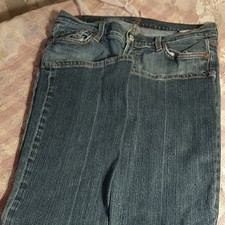 7 for All Mankind blue jeans womans sz 31 straight leg
