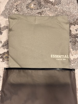 Size M BRAND NEW Fear of God Essentials Seafoam Hoodie 100% Authentic Verified