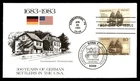 Mayfairstamps US FDC 1983 Germany Mixed Franking Settlers combo First Day Cover