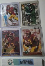 Keyshawn Johnson Rookie 4 Card Lot USC Trojans Jets Fleer Classic NFL Draft