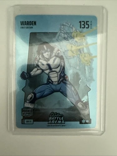 2026 BO JACKSON BATTLE ARENA WARDEN CAM WARD RC BLUE BATTLEFOIL #BBF-77