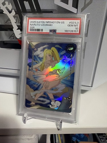 2025 Kayou NRSA01 EN-US Naruto Uzumaki SSR PSA 10 GEM MINT