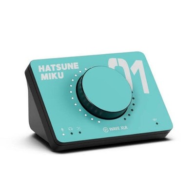 Hatsune Miku Custom Faceplate für Elgato Wave XLR Streaming Audio Interface