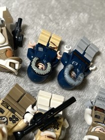 lot of 6 Lego star wars minifigures Sw0263 Sw0253a Sw0258 Sw1143 Sw0259 Sw1185