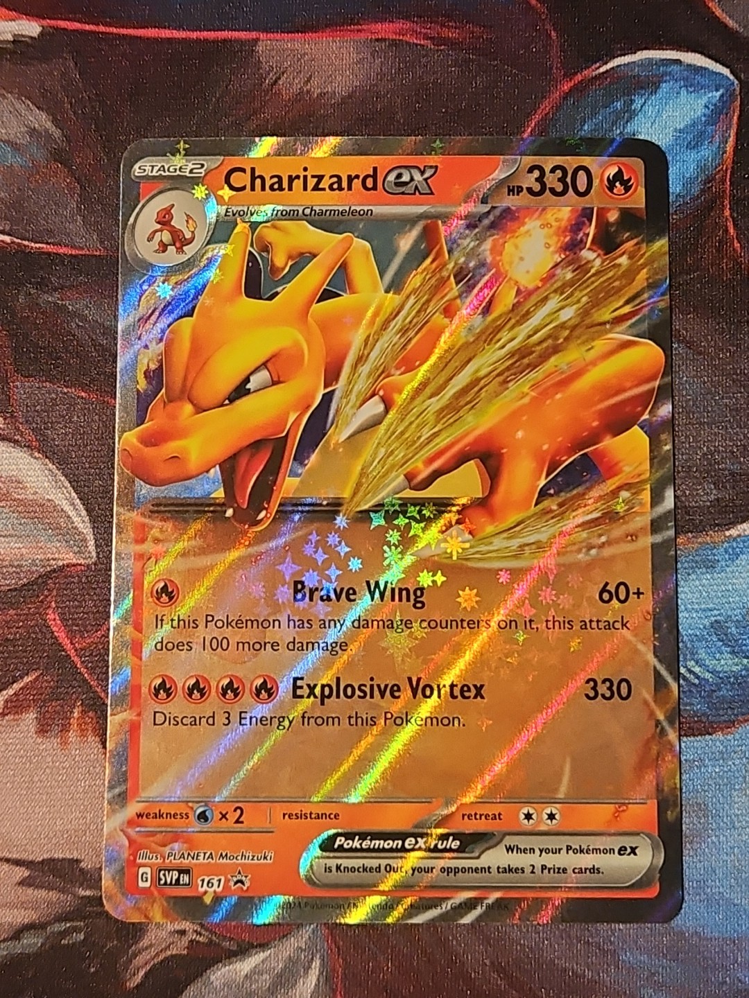Charizard ex SVP 161 Black Star Promo Scarlet & Violet Pokemon TCG Near Mint NM