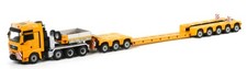 WSI Models Man Nooteboom Lowloader Pendel X Yellow;man Tgx Xxl 8x6 3as Icp Interdolly Smalle Vloer 5as Pxe Dieplader 1:50 02-1572